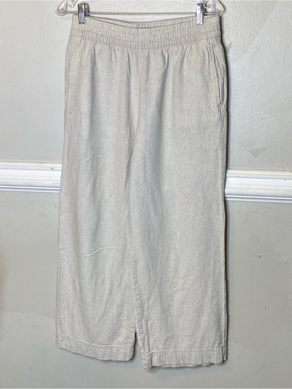 Old Navy Cream Maxi Skirt with Elastic Waist